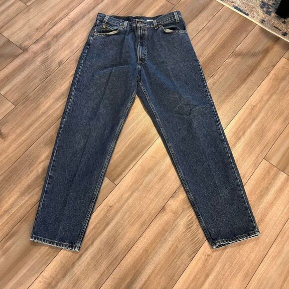 Vintage‎ Levi's 550 Relaxed Fit Tapered Leg Orange Tab Jeans Mens 36x32 - Picture 2 of 7
